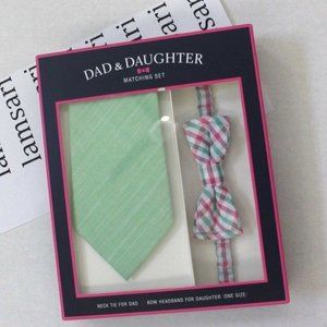 Dad & Daughter Neck Tie & Headband Set